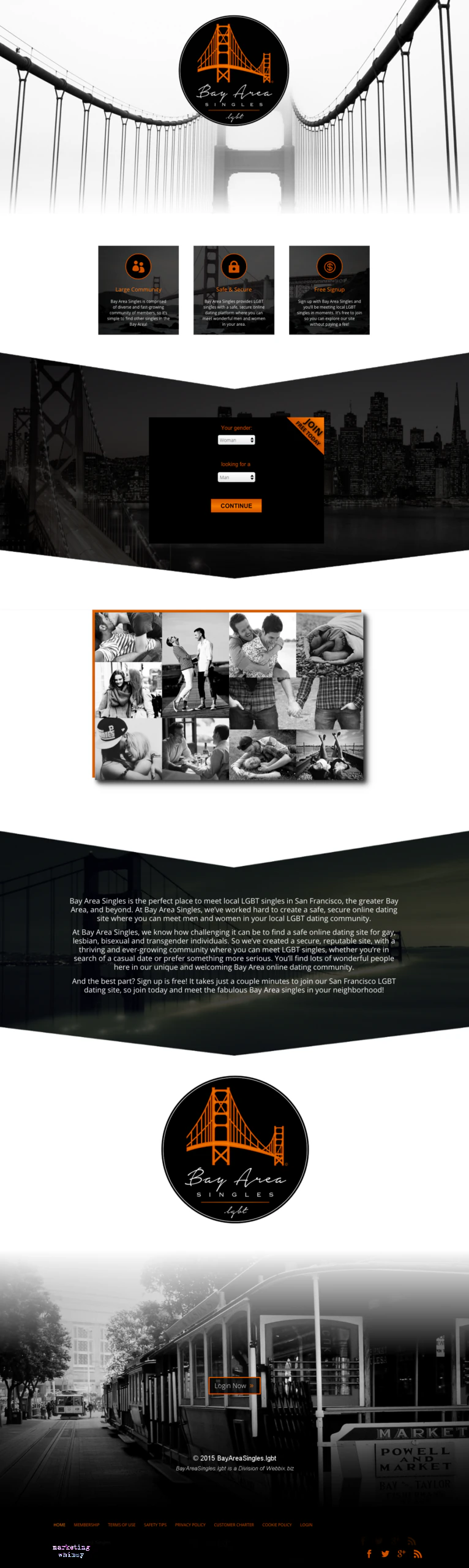 LGBTQ+ Dating Website Development Services