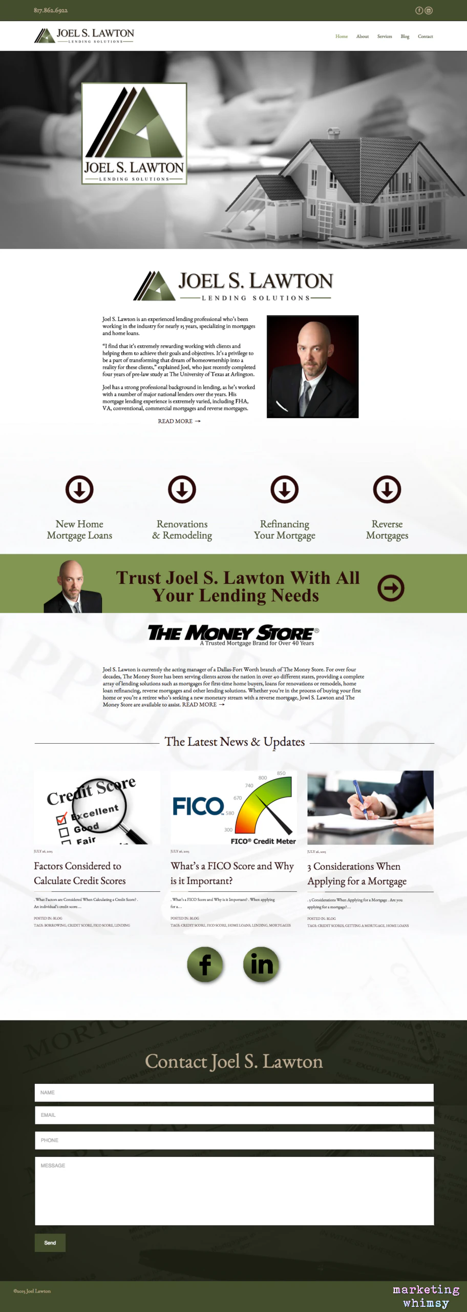 Money Lender Website Design Services