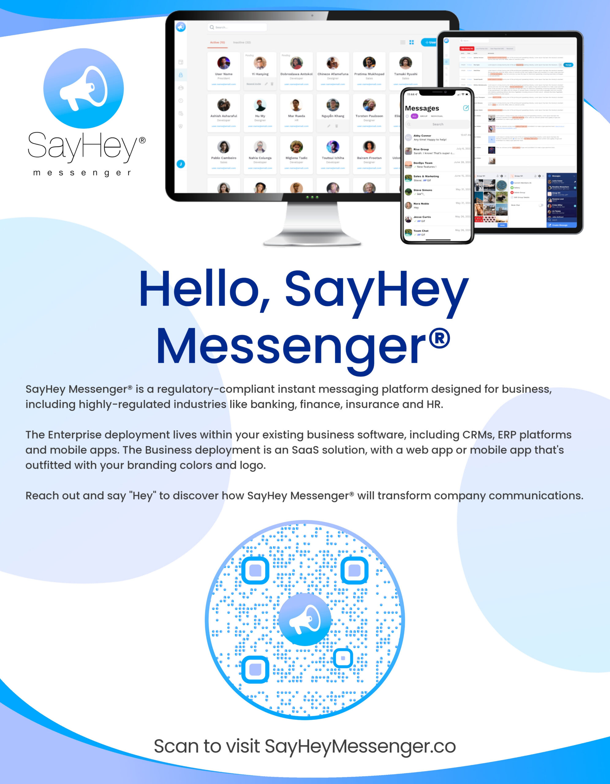 1-Pager Graphic Design Portfolio Samples